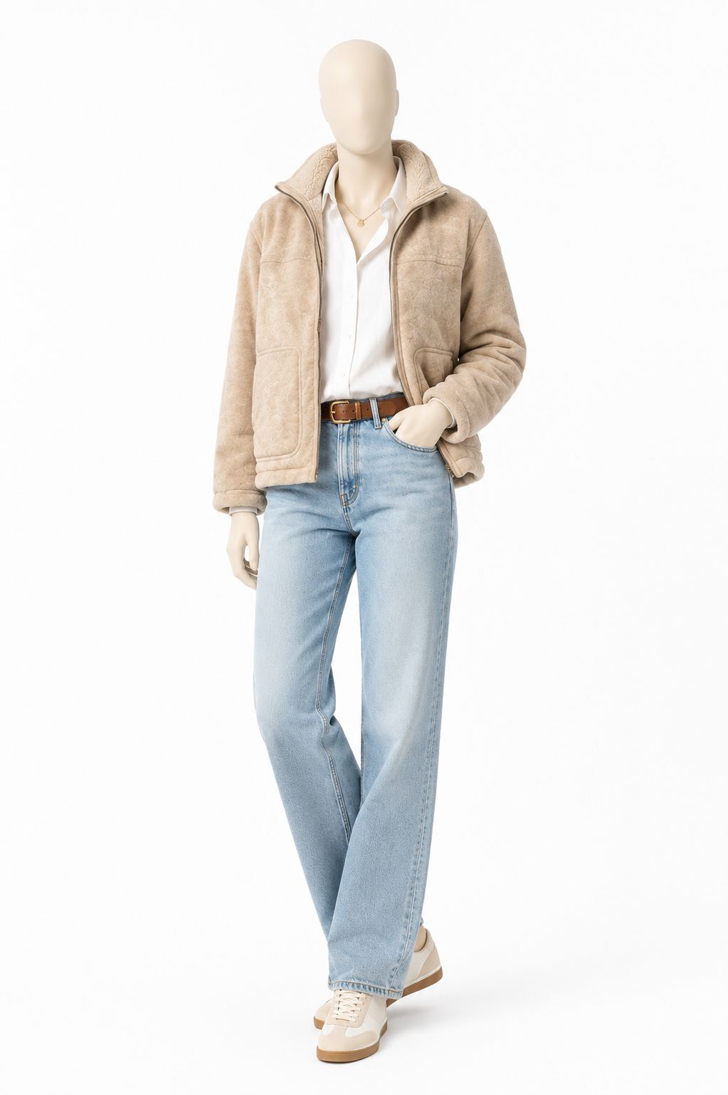 Chaqueta Aspen Sherpa Beige Arena (UNISEX)