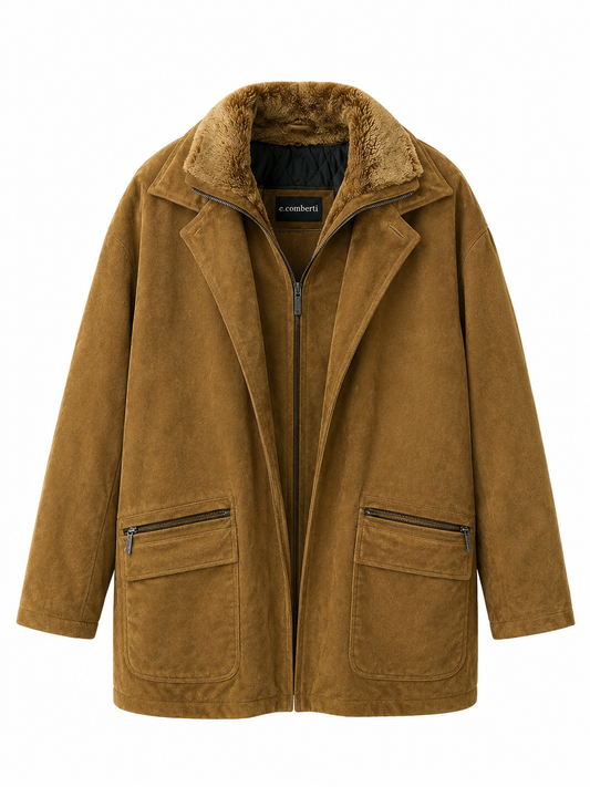 Chaqueta de Cuero UNISEX Talla 2XL – Estilo Premium Oversize