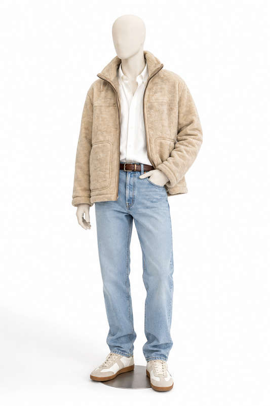 Chaqueta Aspen Sherpa Beige Arena (UNISEX)