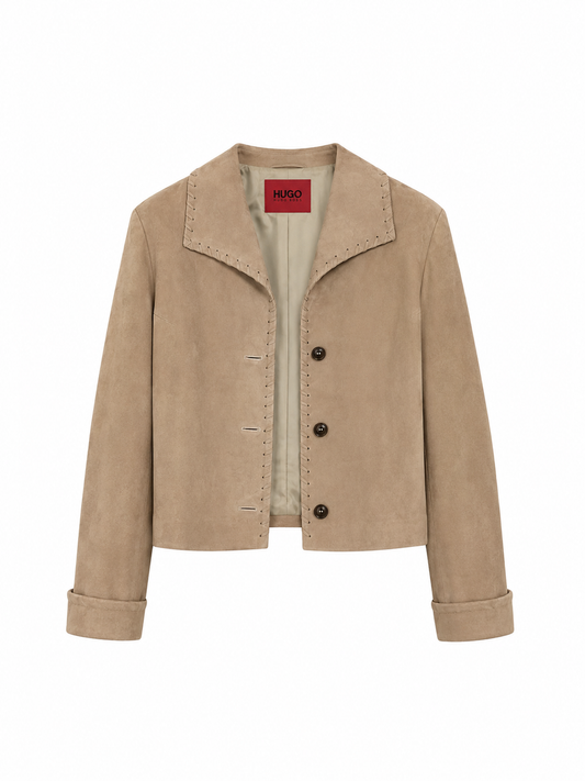 Chaqueta HUGO BOSS de gamuza